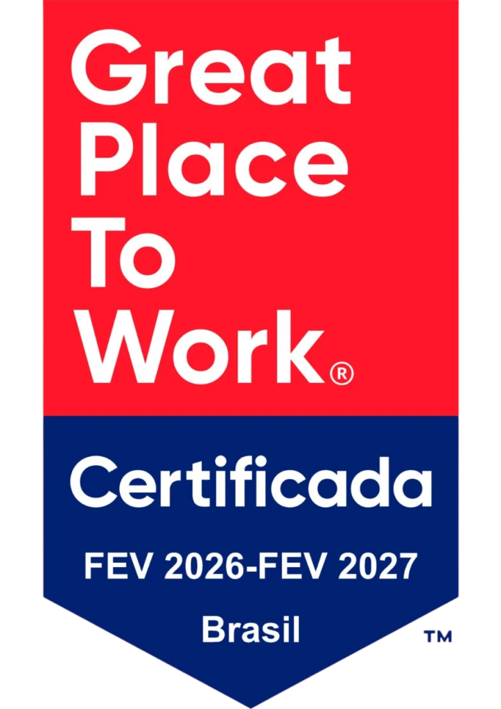 Selo Great Place To Work, Ultralize certificada fevereiro de 2026 a fevereiro de 2027